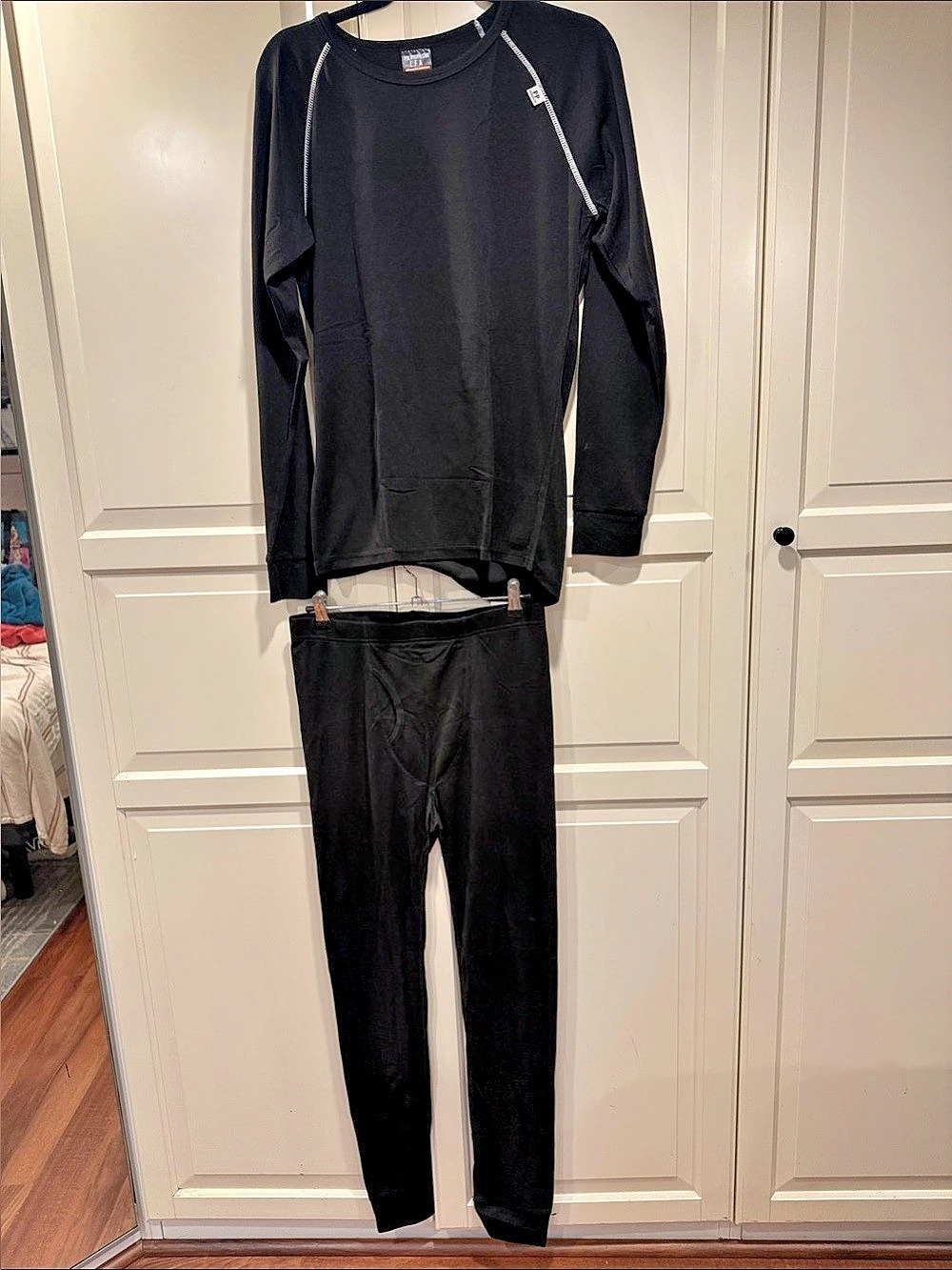 Polipropileno LFA Primera Capa Black Athletic Base Layer Set Size Large Like New
